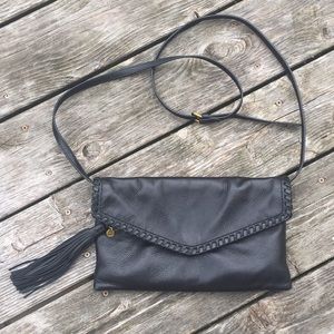 Black HOBO Cross Body Bag